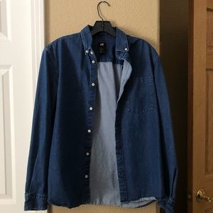 H&M Denim Flannel Jacket